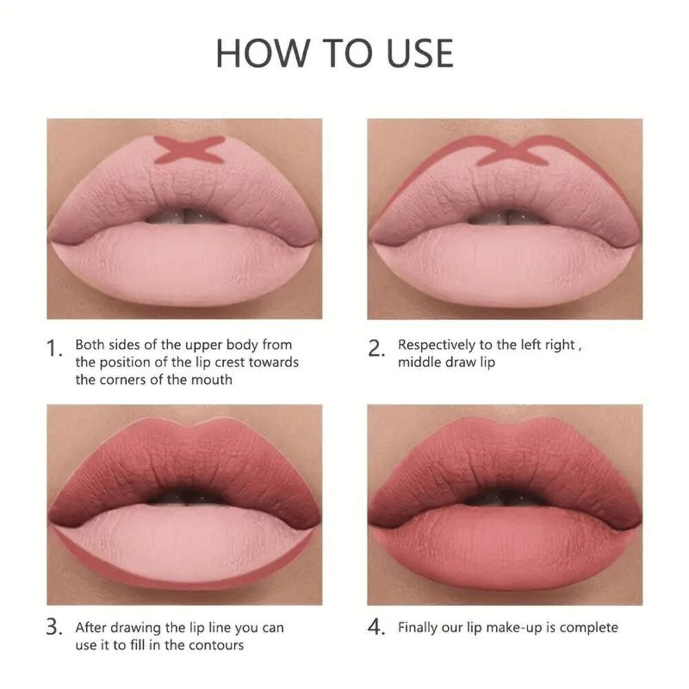 Lip Liner Matte Waterproof - Picture 4 of 8